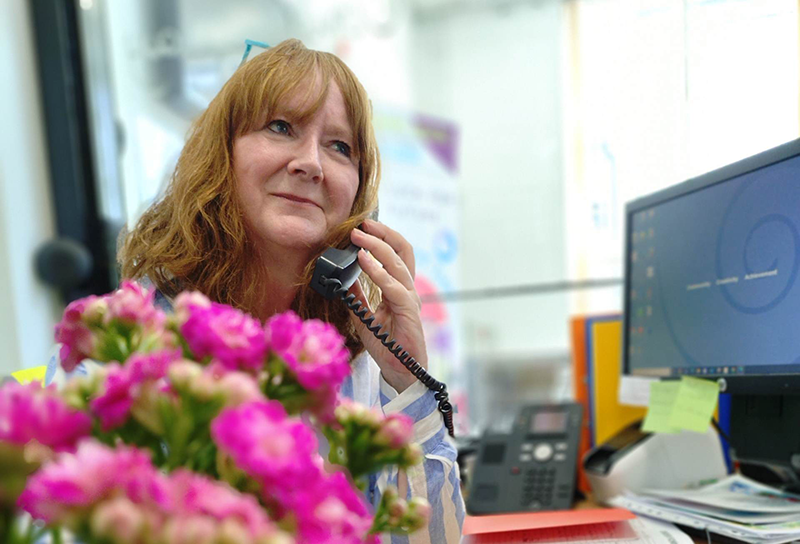 Mrs Pritchard, College Administrator